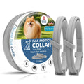 Flea and Tick Collar for Small Dogs, Flea Collar for Dogs, Tick Collar for Small Dogs, Dog Tick Collar, Dog Flea Collars, Soft & Adjustable, 8 Months Protection, Easy to Use-2P