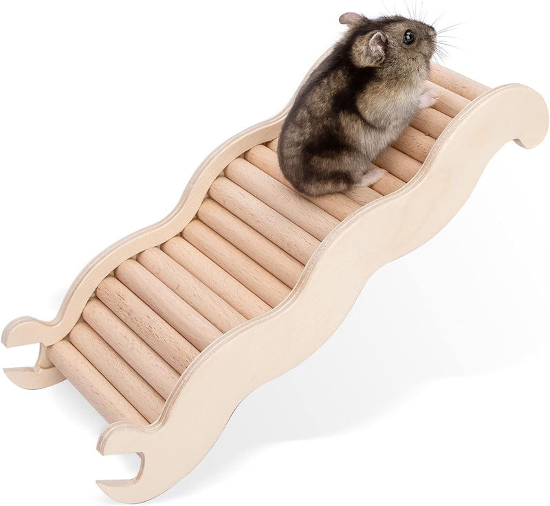 Niteangel Hamster Climbing Ladder Bridge: 8.26 x 3.7 x 1.1 inch