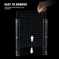 Acrylic Fish Tank Divider,10 Gallon Tank Divider,Adjustment Clear Fish Tank Separator Set with Suction Cups (10gal)