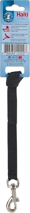 Halti Link One Size Fits All, Suitable to use on Headcollar and Optifit Headcollar, Dog Harness to Collar Safety Link Strap, Easy to Use, Professional Training Aid for Dogs
