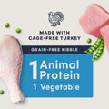 Instinct Limited Ingredient Diet Dry Cat Food, Real Turkey, 11 lb. Bag