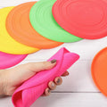 Chivao 15 Pack Dog Flying Disc, Soft Silicone Puppy Flyer Toy, Small Medium