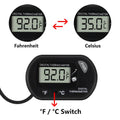 4Pcs Aquarium Thermometer Fish Tank Thermometer Reptile Fahrenheit Terrarium Water Temperature Indicator Test Digital wi