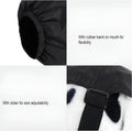 NACOCO Dog Calming Cap Eye Mask Nylon Shading Pet Mask Muzzle for Grooming Anti Car Sickness