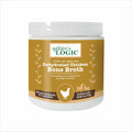 Nature's Logic Dehydrated Bone Broth Powder - 100% Natural Dog & Cat Topper - Rich in Glucosamine & Chondroitin - Boosts Immune System - Gluten-Free, No Synthetic Ingredients - Chicken, 6oz