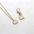 Best Friend Necklace Keychain Set for 2 Dog Bone Tag Necklace Friendship BFF Dog Gifts Best Friend Necklaces Gifts for D