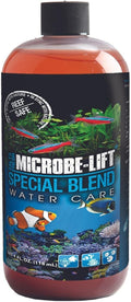 MICROBE-LIFT Special Blend Aquarium Water Care Treatment, Cleaner & Clarifier for Fresh and Saltwater Fish Tanks, Reduce