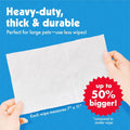 Petkin Big N' Thick Petwipes 100 ct