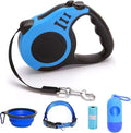 Retractable Dog Leash for Medium - Small Dogs and Cats 16.5FT Tangle Free, Heavy Duty Walking Leashes with Anti Slip Han