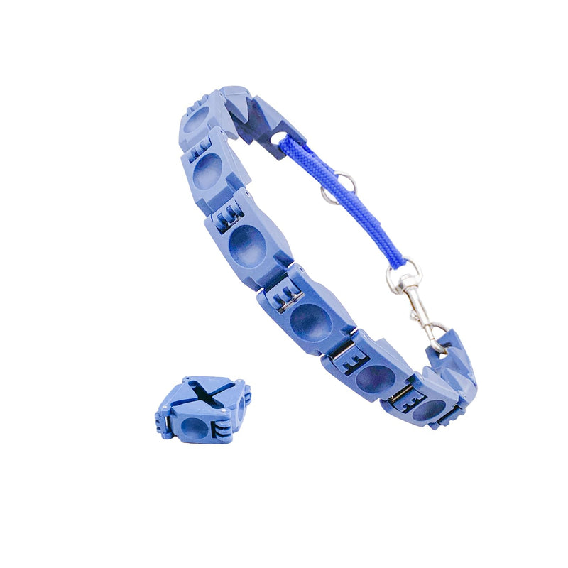 1TO3GO【Upgrade】 Adjustable Dog Training Collar with 4 Extra Links for Medium, Large and X-Large Dogs, Suitable for Dogs with Neck Sizes of 16 Inches or Larger (Seamless Ring-4 Extra Links)