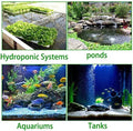 PINVNBY 4.2-Inch Air Stone Disc Bubble Diffuser with Suction Cups for Oxygenation in Fresh/Saltwater Tanks, Ponds, Hydro