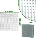 LINLAN 9 Pieces 3.1X3.1in (8X8cm) Aquarium Moss Mesh, 304 Stainless Steel Aquatic Moss Wall, Easy to Cut, for Fixing and