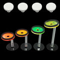 Fluorescent Acrylic Coral frag Rack,Live Coral Reef frag Bracket,frag Plugs Holder for Coral, This Set Contains Four col