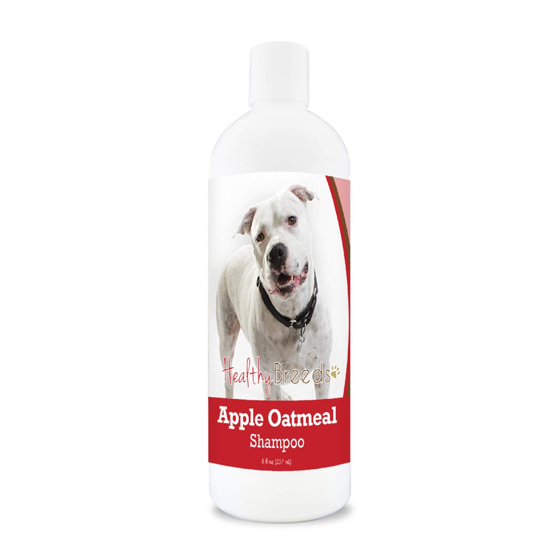 Healthy Breeds Pit Bull Apple Oatmeal Dog Shampoo - All Natural, Tearless & Hypoallergenic Cleanser & Conditioner - Best for Dry, Itchy or Irritated Skin - 8 oz
