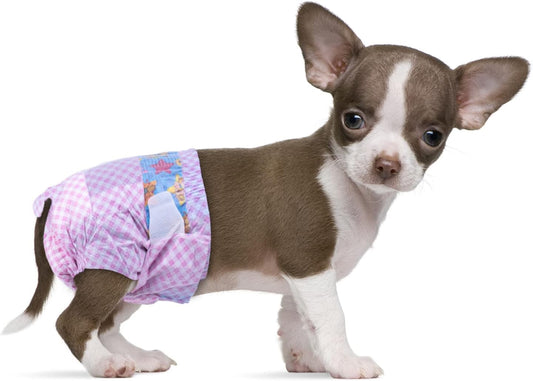 Disposable Dog Diapers Female, Absorbent Dog Diaper XXS 40pcs