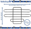 The ZooKeeper Original Car, SUV, Truck Dog Barrier: Adjustable Universal for All Vehicles - Moves with Your Vehicle Seats. Tilt. Slide. Recline. Easy Install - Strong Metal Tubing Gate Pet Divider