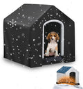 Kasla Outdoor Waterproof Dog House Cover, 36" L×34" W×32" H