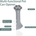 Cat Dog Food Can Lids Spoons，Silicone Pet Food Can Lids