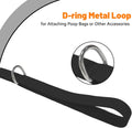 Waterproof Dog Leash, 5/6 FT Durable Odor-Proof Dog Leashes with Strong Metal Hooks Fits Small Medium or Large Dogs
