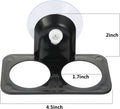 SLSON Gecko Feeder Ledge Acrylic Improved Suction Cup Reptile Feeder with 20 Pack 1 oz Plastic Bowls for Reptiles Food a