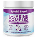Special Breed L-Lysine for Cats and Kittens – Immune, Respiratory and Eye Support – Cat Sneezing and Runny Nose Relief – Lysine Powder with Prebiotics, Krill, Bone Broth and DMG – 120 Servings