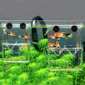Senzeal Aquarium Fish Breeder Box Plastic Fish Isolation Breeding Box Hatching Incubator Box for Baby Fishes Shrimp Clow