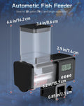 Pawfly Aquarium Automatic Fish Feeder 200/450 mL Auto Fish Food Dispenser