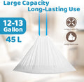 32 Count Cat Litter Box Liners for Automatic Litter Box Robot Model 5/4/3 Waste Bags, Drawstring, Heavy-Duty, Leak-Proof