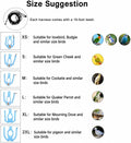 Bird Harness and 3M Elastic Flight Leash, Adjustable Parrot Harness for Budgies, Parakeets, Lovebirds, Cockatiels, Conur