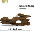Aquarium Driftwood Shrimp Wood Natural Trunk & Assorted Branches 1.9-3.9" (5-10cm) Terrarium Ornament for Fish, Shrimp &