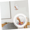 Wall Bowl Wall Hanging Fish Bowl Fish Bowls for Centerpieces Hanging Hydroponic Planter Wall Fish Tank Acrylic Vase Indo
