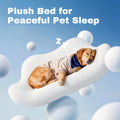 ZOMISIA 45D Orthopedic Memory Foam Dog Bed Sofa - One-Piece Molded Foam Pet Couch with Non-Slip Bottom, Suitable for Sma