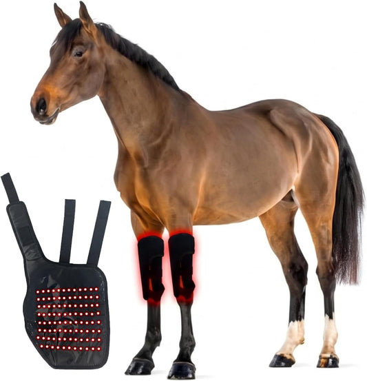 Horse Red Light Therapy Wrap Boot, 660nm 850nm, 3000mAh