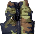 Winter Waterproof Windproof Dog Vest - Warm Dog Jacket for Cold Weather - Camouflage, Small (Teddy, Chihuahua, Yorkshire