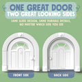 Purrfect Portal Meow Manor® Cat Door Interior Door - No-Flap, Fits Cats Up to 20 lbs, Easy DIY Setup, No Training Needed