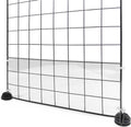 12 Pcs Cage Guard 13.8"x4.7" with Zip Ties Scatter Guard Clear