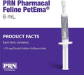 Pet-Ema Feline (6 mL) (3 Pack), Disposable Enema for Rectal Use in Cats by PRN Pharmacal Inc