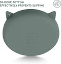 Coomazy Slow Feeder Cat Bowl Silicone Pet Puzzle Feeder for Slow Eating
