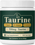Taurine for Dogs, Taurine Powder for Dogs, Taurine Supplement Support Vision, Heart & Immune, 100 Grams (1)