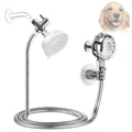 Sneatup Pet Shower Set with 8.2ft Hose & Flow Control Valve for Bathroom Shower Arm