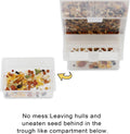 Hypeety Automatic Bird Feeder No Mess Parakeet Cage Seed Food Dispenser