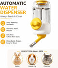 GPY Pet Water Dispenser, 30oz/900ml Large Capacity Guinea Pig Water Bottle