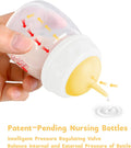 Xuanda Pet Feeding Bottle and Syringes,60ml Nursing Bottle, 3 Sizes Nipples with Ventilation Valve Resistant Tearing Perfect for Puppies, Kittens, Small Wildlife (Yellow)