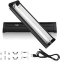 UVB Light for Reptiles Bearded Dragon, T5 UVB Reptile Light Fixture HO UVB Bulb Lighting Combo Kit 10.0 8W UVA UVB Repti