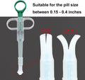 Cat Pill Shooter Pet Piller Gun Dog Pill Shooter Cat Tablet Soft Tip Syringe Pet Medical Feeding Dispenser Tool for Smal