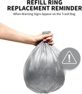 PETKIT Trash Bag Refill Rings for Purobot Ultra Auto-Packing Self-Cleaning Cat Litter Box, Leak-Proof Replacement Waste 