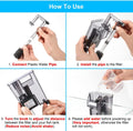 DaToo Aquarium Hang On Filter Small Fish Tank Hanging Filter Power Waterfall Filtration System