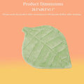 Nimorio Self Warming Cat Leaf Mat,Comfortable Soft Fabric Breathable Cozy Cat Warm Bed Mat with Foil Insulation,Cat Bed Mat for All Seasons, 26.5"x20.5" Ideal for Cats Small Pets