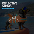 AOFITEE Dog Life Jacket Shark Small Dog Life Vest for Swimming Boating, S