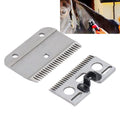 24 Teeth High Hardness Carbide Horse Hair Clipper Replacement Blade, Sharp and Efficient, Specially Designed for Horse, 